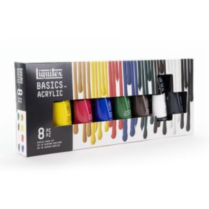 Liquitex Basics Acrylic Set, 8 x 75ml