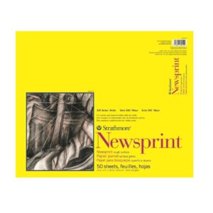 Strathmore 300 Series Newsprint Pad, Rough - 14" x 17"