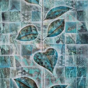 Resilience - 16"x40" Mixed Media on Canvas